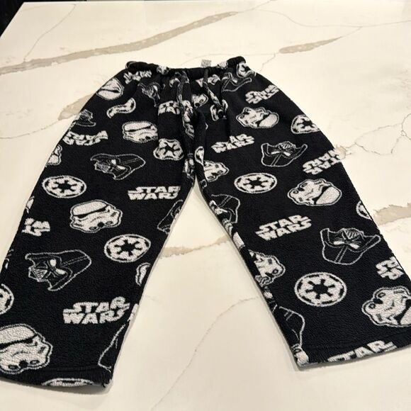 Star Wars Boys Pj pants. Small. Super soft & comfortable! Black & White. - Picture 1 of 4